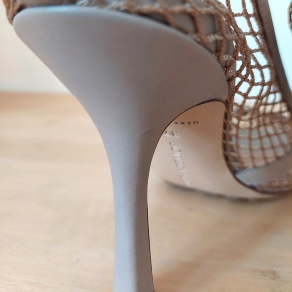 Bottega Veneta Chain-Link Mesh  Sandals - Picture 11 of 11